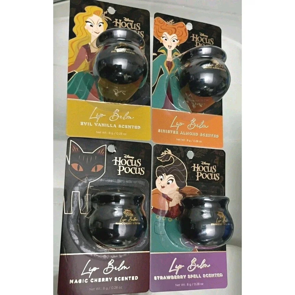 Disney Hocus Pocus Halloween Lip Balm Set
